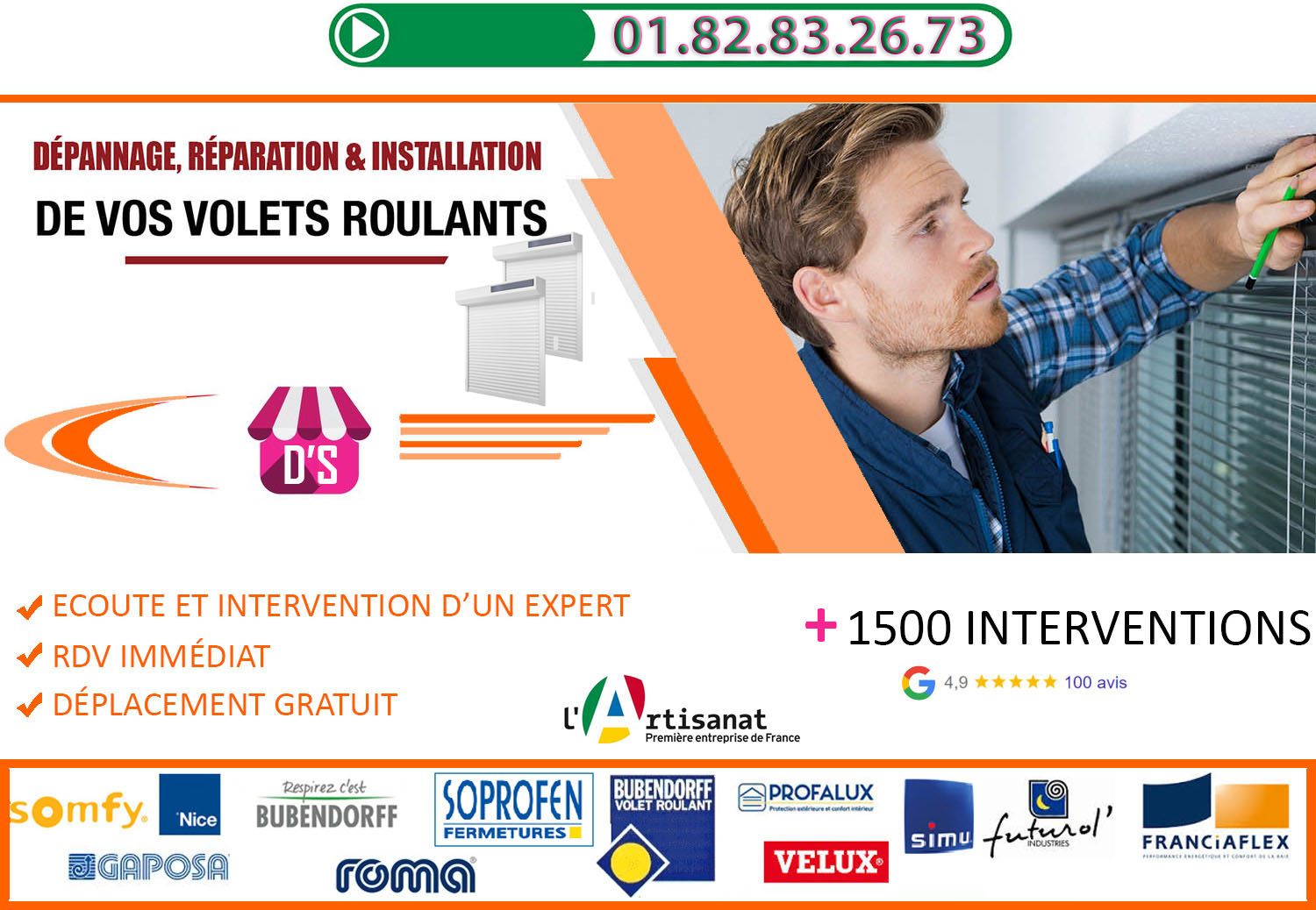 Panne Volet Roulant Bois le Roi 77590